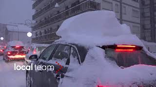 Emergenza neve Val d'Aosta, eccezionale nevicata su Courmayeur (10 dicembre)