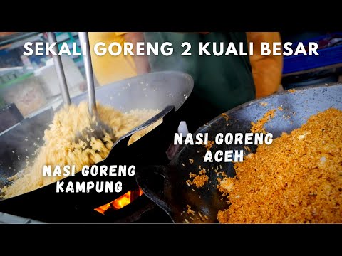 Ide Masakan Nasi Goreng Kampung Ayam Jumbo Cuma 12 Ribu + Lalapan Komplit Yang Sehat