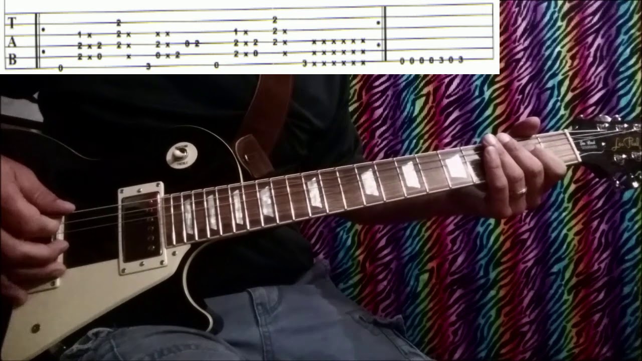 How to Play "GO" w. tabs THE BLACK KEYS guitar lesson YouTube