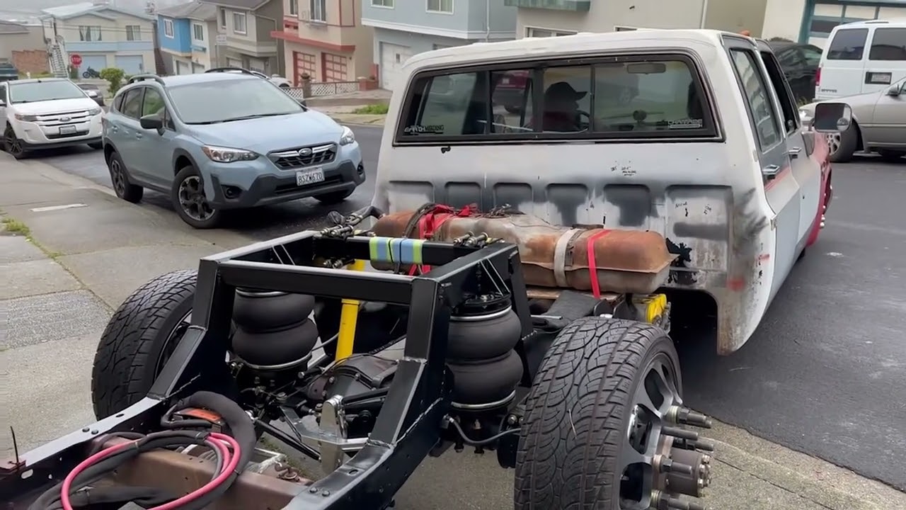 Over Axle Bagged Dually