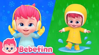 What Are You Wearing Today? 👔🧢 | Healthy Habit For Kids | Bebefinn Nursery Rhymes