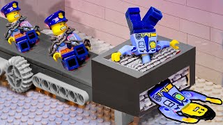 경찰이 평탄화기에 투입됐다?!?!  LEGO 경찰
