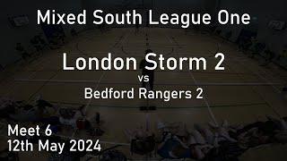 London Storm Mixed 2 v Bedford Rangers 2 | Mixed South League One | Meet 6 (2023-2024)