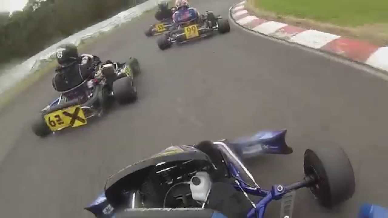 Go Karting 11. Kaitoke Wellington . Rotax Max Jay Smith vs Julian