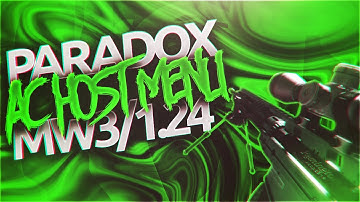 [MW3/1.24] Paradox AC HOST MENU