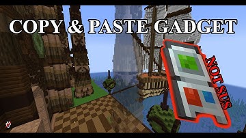 How to Use the Copy Paste Gadget | Building Gadgets 2 Mod in Modded Minecraft