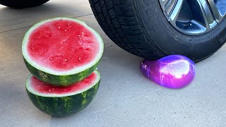 Experiment Car vs Watermelon, Water Balloons, Coca-Cola Crushing Crunchy and Soft Things Hellomaphie by HelloMaphie 141,736 views 2 years ago 4 minutes, 13 seconds