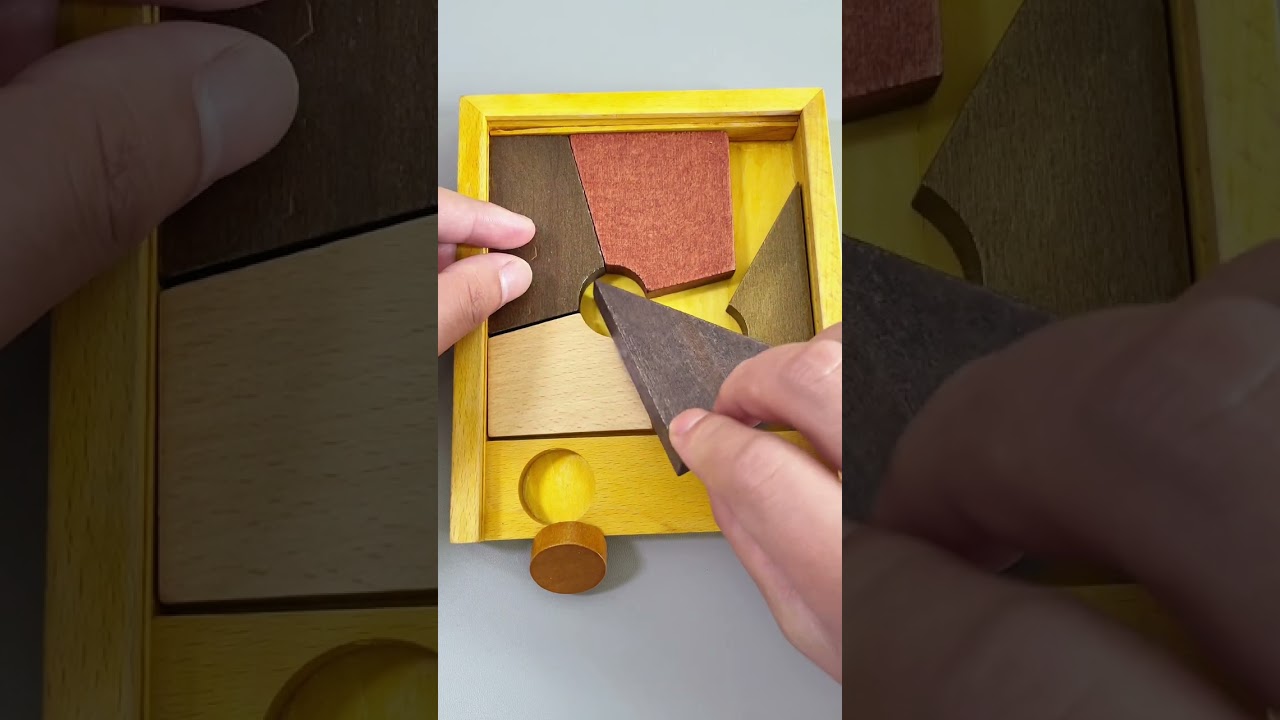 Can you fit the circular pieces into the frame?