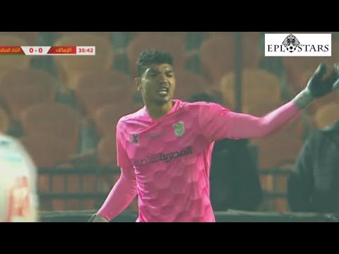 محمد صبحي حارس مرمي فريق الاتحاد السكندري ومنتخب مصر الاوليمبي