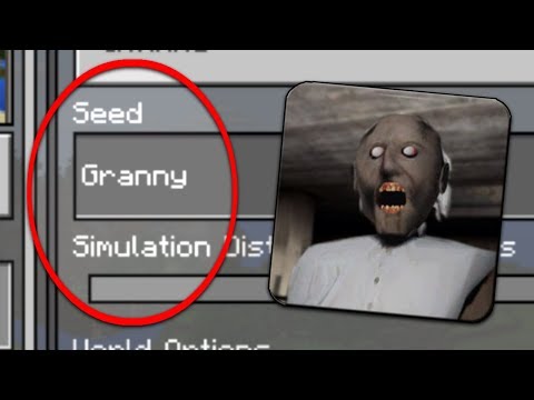 Do NOT Play the GRANNY SEED in Minecraft Pocket Edition (Granny Horror World)