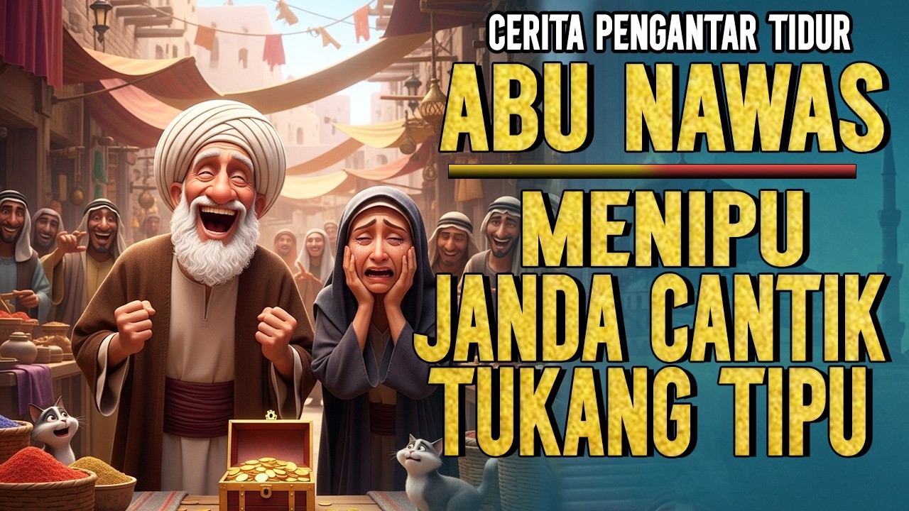 MENIPU JANDA CANTIK TUKANG TIPU || DONGENG SEBELUM TIDUR