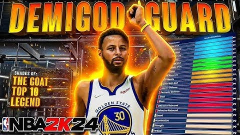 this GAME BREAKING GUARD BUILD is INSANE IN NBA 2K24! DEMIGOD BUILD BEST ALL AROUND BUILD 2K24