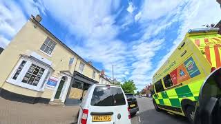 Ride through Olney Bedfordshire
