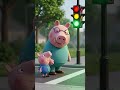Peppa Pig: The Brave Stop 🚦🛑 | Learn Road Safety with Peppa! | Pixar-Style 3D Animation