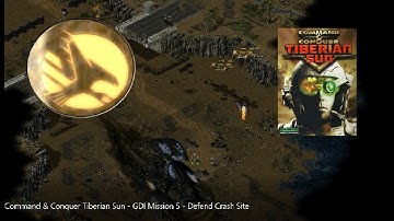 C&C: Tiberian Sun - GDI Mission 5: Defend Crash Site - Hard Difficulty - 4K
