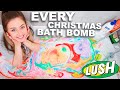 Testing Every Christmas LUSH Bath Bomb !!