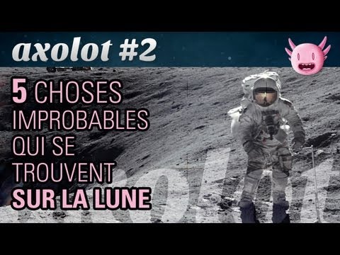 Axolot #2 : 5 choses improbables qui se trouvent sur la Lune