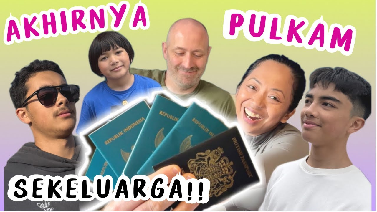 AKHIRNYA‼️PASPOR ANAK2 DAH JADI, KITA MUDIK SEKELUARGA‼️