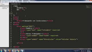 3 - Introducción a PHP - Estructuras Condicionales