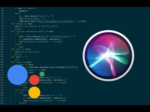 Python Siri Clone