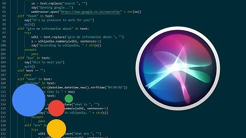 Python Siri Clone || Python Google Assist Clone || Just 2 lines of CODE || Just 1 minute tutorial