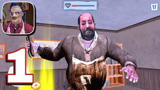 Angry Mr Butcher : Meat Horror Game 3D Gameplay Walkthrough Part 1 screenshot 5