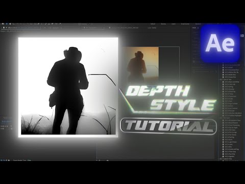 HOW TO: Make A Depth Style Edit (new trend effect) I After Effects Tutorial
