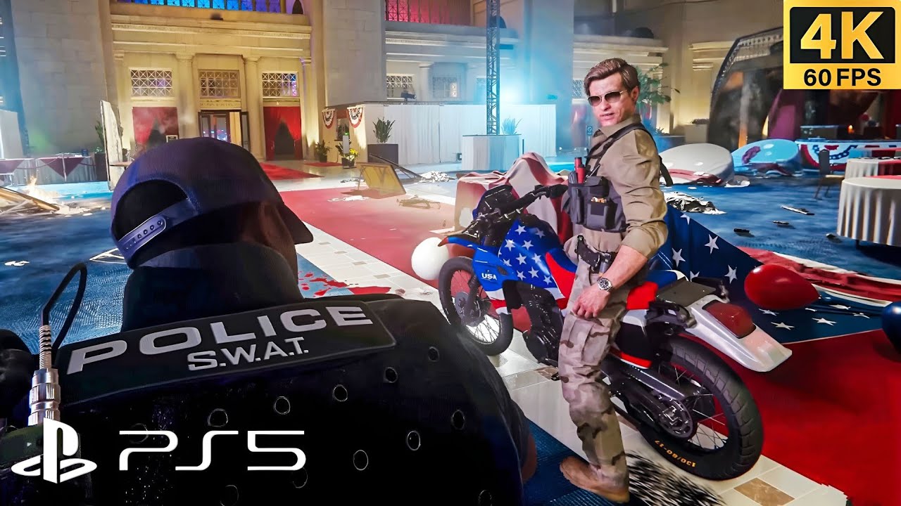 (PS5) Call of Duty Black Ops 6 Save Adler Campaign Mission  Chase Realistic Immersive Ultra Graphics