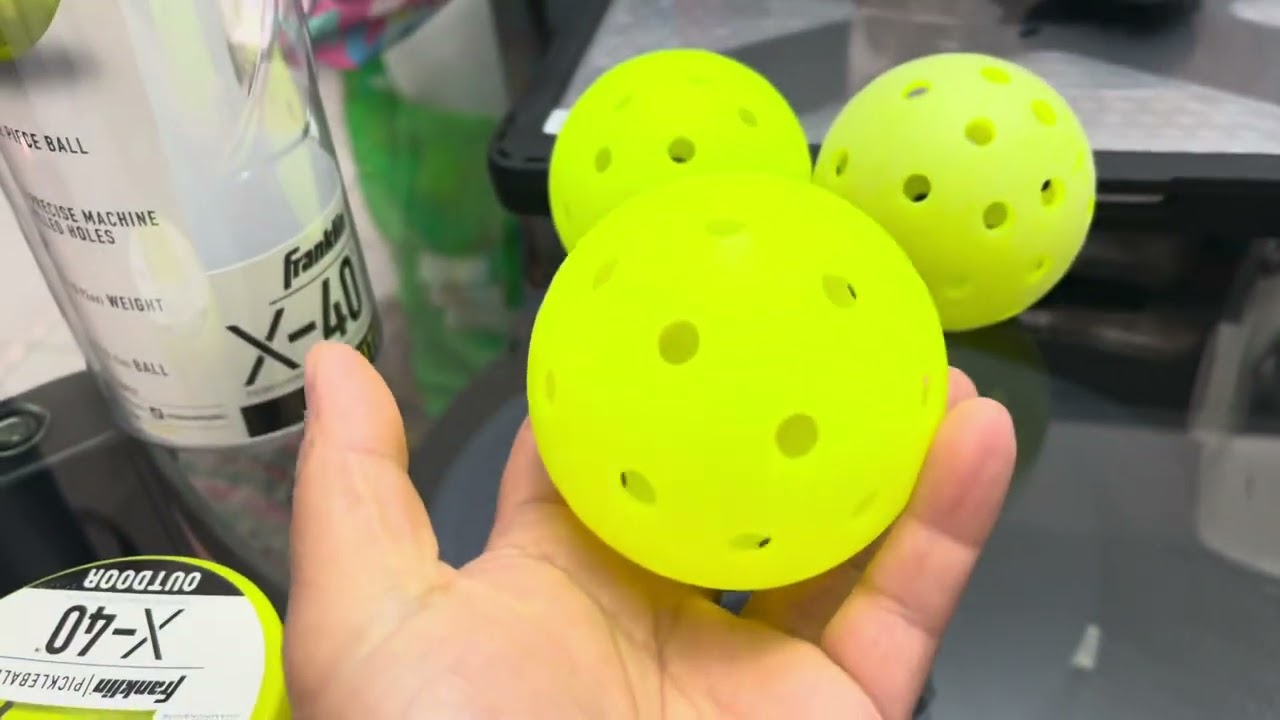 Franklin Sports Outdoor Pickleballs || Product Review