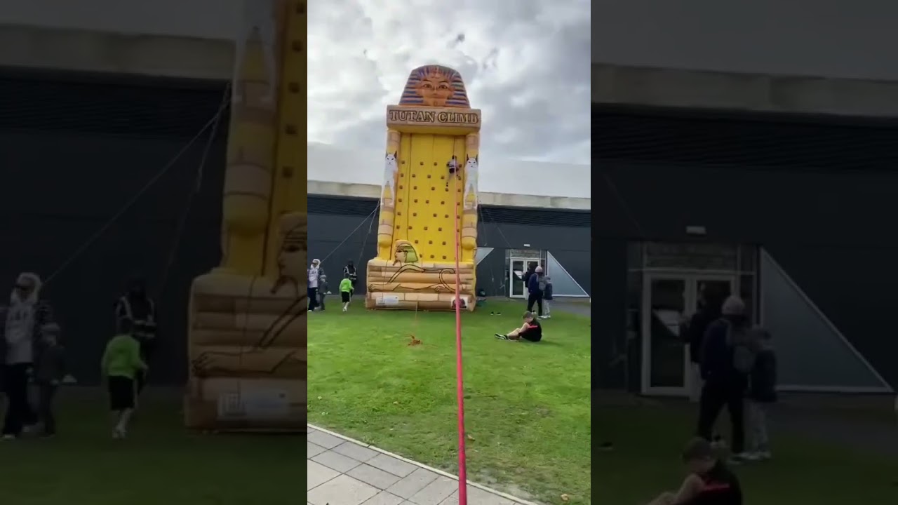 Airmax Inflatables Ltd and Airmax Events Inflatable Climbing Wall. 