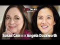 Susan Cain on conversation with Angela Duckworth at Live Talks Los Angeles