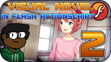 HOW TO MAKE A VISUAL NOVEL in FLASH [Part 2]