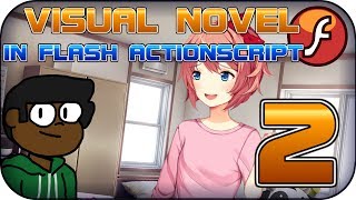 HOW TO MAKE A VISUAL NOVEL in FLASH [Part 2]