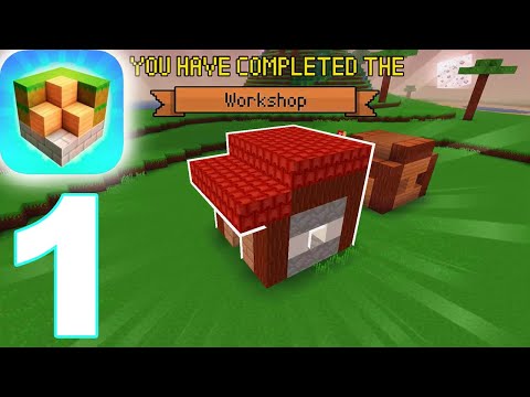 Block Craft 3D: Building Games - Part 1 - Gameplay Tutorial Video (iOS)