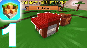 Block Craft 3D: Building Games - Part 1 - Gameplay Tutorial Video (iOS)