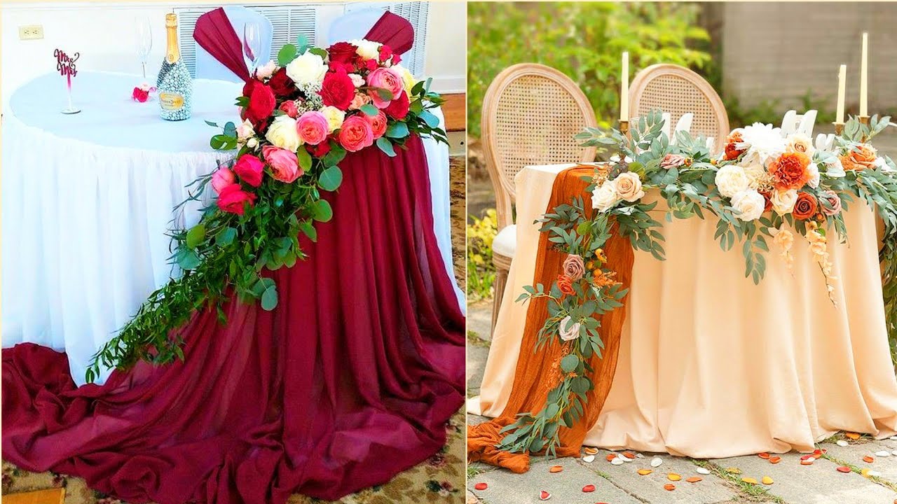 Marvelous Stylish Fancy Tablecloth Flower Decoration Ideas For Wedding marvelous-stylish-fancy-tablecloth-flower-decoration-ideas-for-wedding