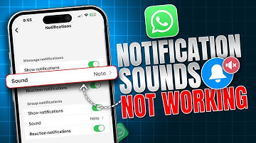 How to Fix WhatsApp Notification Sounds Not Working on iPhone | Fix WhatsApp Notification Sound