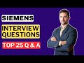 Siemens Interview Questions and Answers for 2026