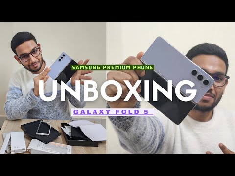 Unboxing Samsung Galaxy Fold 5