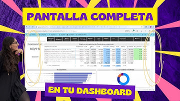 Pantalla completa en tu Dashboard de Power BI, configuración 720*1760 y crear una App