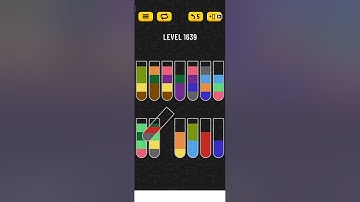 water sort puzzle - level 1639