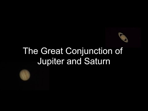 LIVE - The Great Conjunction of Jupiter and Saturn