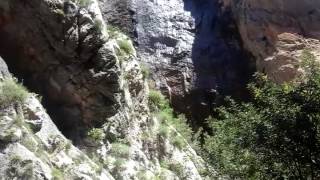 маленький водопад в каньоне....Турция...