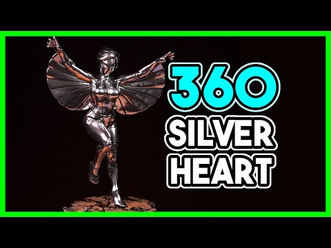 360 - Silver Heart: Cromado Real (TMM)