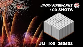 Jimry Fireworks  |JM-100-250508|  100Shots | 25MM | I-Shape CAKE