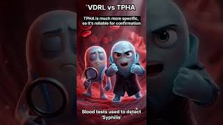 VDRL vs TPHA | Syphilis Test Difference Explained #shorts