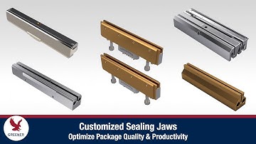 Sealing Jaws Optimally Designed for Your Vertical  Baggers, Materials, & other Packaging Conditions