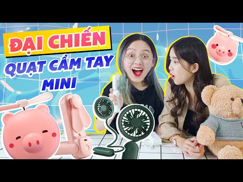 Đại chiến quạt cầm tay mini – Đi quân sự hè này chắc chắn phải dùng | EmCheck