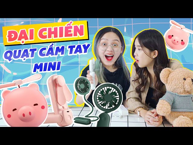 Đại chiến quạt cầm tay mini - Đi quân sự hè này chắc chắn phải dùng | EmCheck