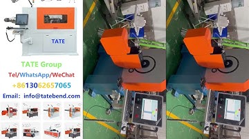 TATE CNC Wire Bending Machine Features Explained Egypt
